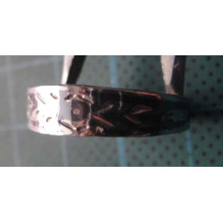 Savat İşlemeli Antika Gümüş Yüzük_1438