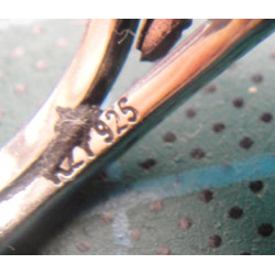 Doğal Taşlı Gümüş Yüzük_1509