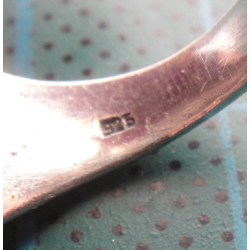 Siyah Taşlı Gümüş Yüzük_1558