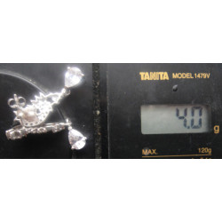 Zirkon Taşlı Gümüş Küpe_454