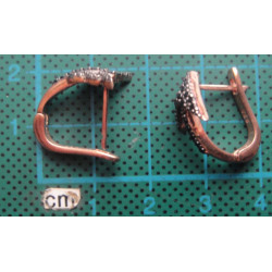 Ok Formunda Gümüş Küpe_467