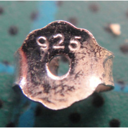 Gümüş Kare Küpe_487