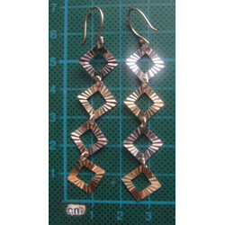 Gümüş Bileklik ve Küpe SET_914