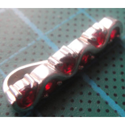 Kırmızı Taşlı Gümüş Kolye Ucu_1940