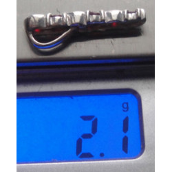 Kırmızı Taşlı Gümüş Kolye Ucu_1940