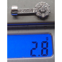 Zirkon Taşlı Gümüş Kolye Ucu_1953