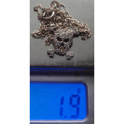 Kuru Kafa  Gümüş Kolye Ucu_1960