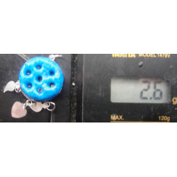 Süryani Nazar Boncuğu Gümüş Kolye Ucu_1965