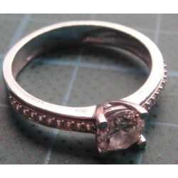 Tek Taş Gümüş Yüzük_1576