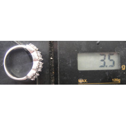 Baget Taşlı Gümüş Yüzük_1590