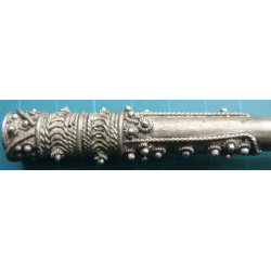 Osmanlı Dönemi Güverse İşçilikli Gümüş Ağızlık_33