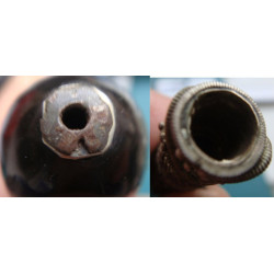 Osmanlı Dönemi Güverse İşçilikli Gümüş Ağızlık_33