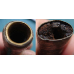 Osmanlı Dönemi Savatlı Gümüş Sigara Ağızlığı_31