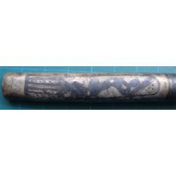 Osmanlı Dönemi Savatlı Gümüş Sigara Ağızlığı_31