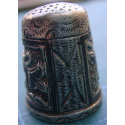 SILVER NIELLO THIMBLE_16