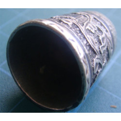 SILVER NIELLO THIMBLE_16