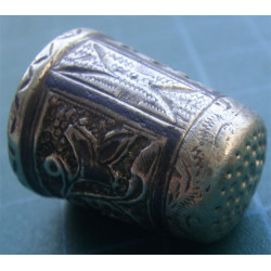 SILVER NIELLO THIMBLE_16