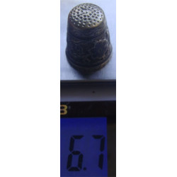 SILVER NIELLO THIMBLE_16