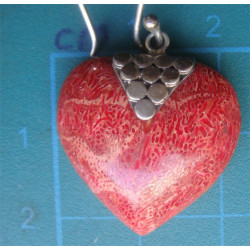 Mercan Taşlı Gümüş Küpe_60