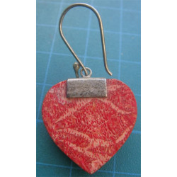 Mercan Taşlı Gümüş Küpe_60