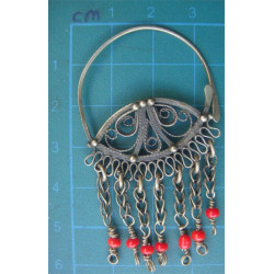 Telkari İşçilikli Antika Küpe_61