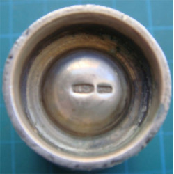 916 Damgalı Rus Mineli Gümüş Küçük Bardak_380