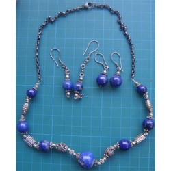 Lapis 2 Earrings and Necklace_131