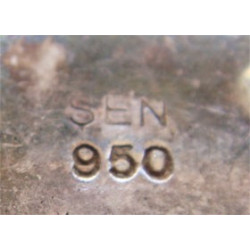 Sedef Gümüş Broş_150