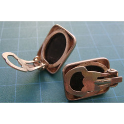 Kehribar Taşlı Küpe_63