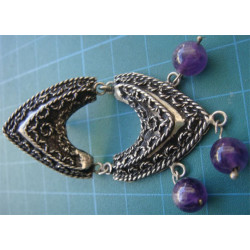 El İşçilikli Gümüş Küpe_65