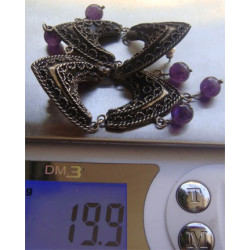 El İşçilikli Gümüş Küpe_65