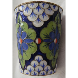 875 Damgalı Rus Mineli Gümüş Vodka Bardağı_108