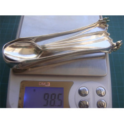 6 TEA SPOONS SET WITH SUGAR TONG_24