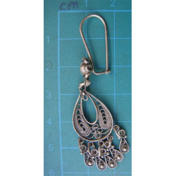 Telkari İşçilikli Gümüş Küpe_66